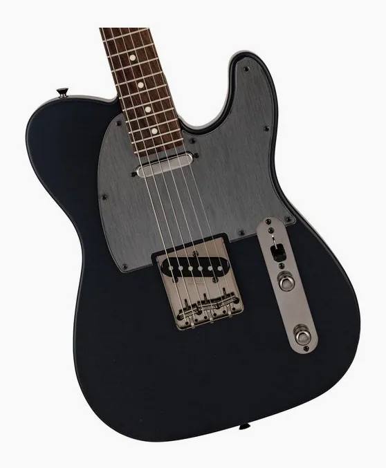 Fender MIJ Hybrid II Tele RW MPB, curve del body viste dall'alto