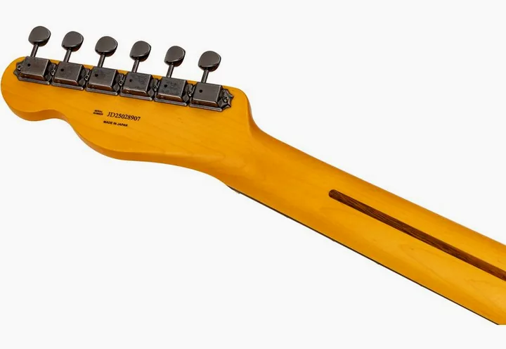 Fender MIJ Hybrid II Tele RW MPB, profilo laterale del corpo