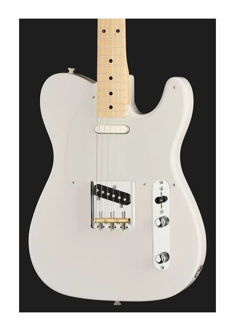 Fender MIJ Trad 50s Tele MN WBL, profilo laterale del corpo