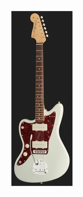 Fender MIJ Trad 60s Jazzm LH RW OWT, curve del body viste dall'alto