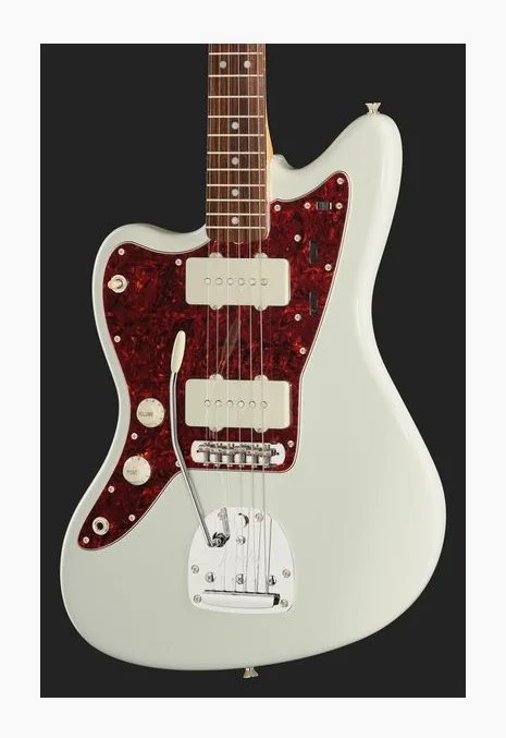 Fender MIJ Trad 60s Jazzm LH RW OWT, selettore pickup e jack di uscita