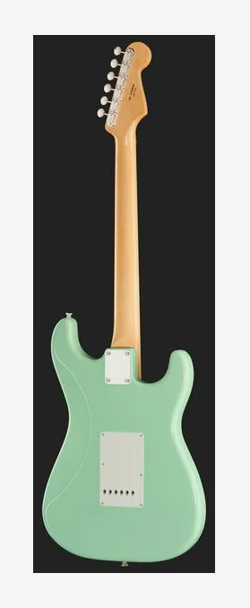 Fender MIJ Trad 60s Strat LH RW SFG, capotasto e prime posizioni della tastiera