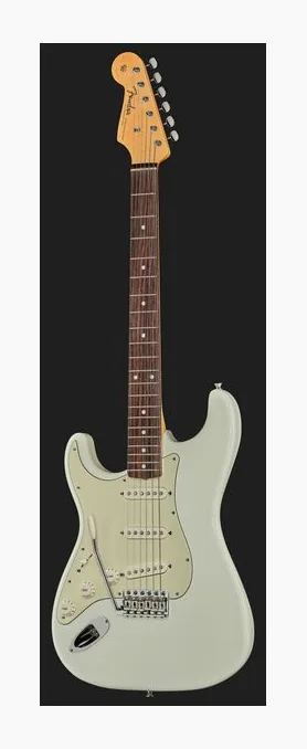Fender MIJ Trad 60s Strat LH RW OWT, selettore pickup e jack di uscita