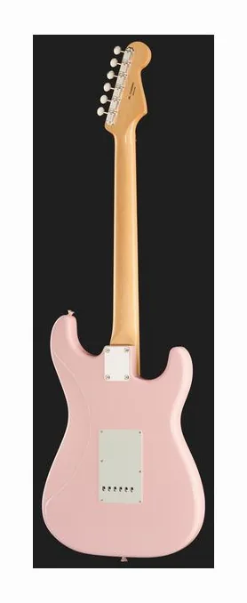 Fender MIJ Trad 60s Strat LH RW SHP, curve del body viste dall'alto
