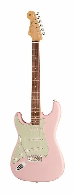 Fender MIJ Trad 60s Strat LH RW SHP visto di fronte
