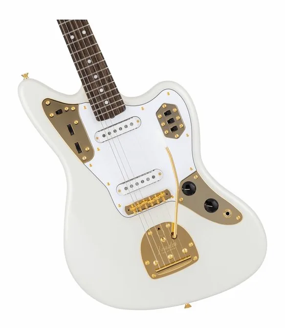 Fender MIJ Trad II 60s Jaguar WPL, capotasto e prime posizioni della tastiera