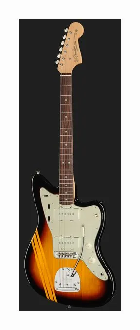 Fender MIJ Trad II 60s Jazzmaster 3TS, pickup e manopole dei controlli