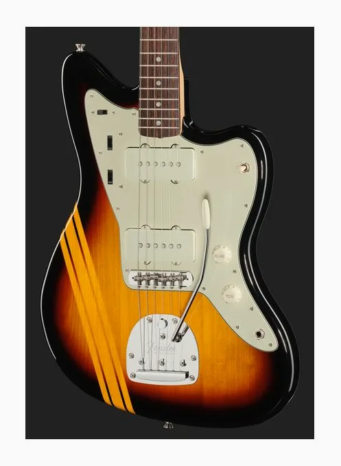 Fender MIJ Trad II 60s Jazzmaster 3TS, vista posteriore del corpo