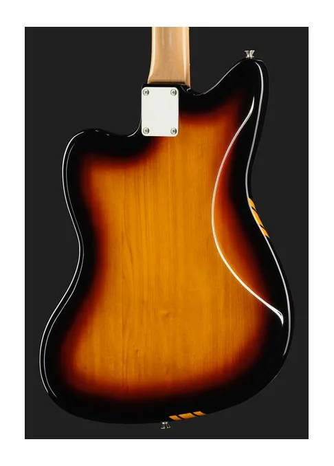 Fender MIJ Trad II 60s Jazzmaster 3TS, profilo laterale del corpo