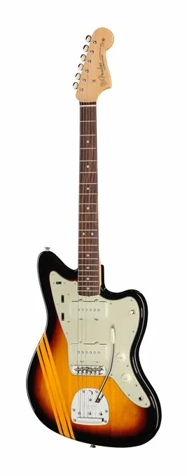 Fender MIJ Trad II 60s Jazzmaster 3TS fotografato frontalmente