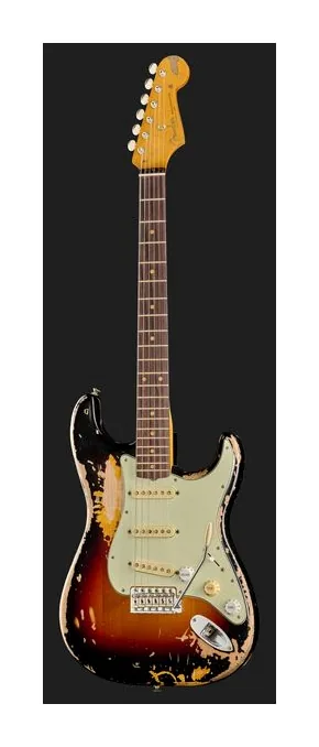 Fender Mike McCready Strat 3TSB, manico e tastiera visti di lato