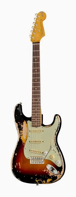 Fender Mike McCready Strat 3TSB visto di fronte