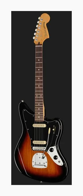 Fender Player II Jaguar RW 3TS, capotasto e prime posizioni della tastiera