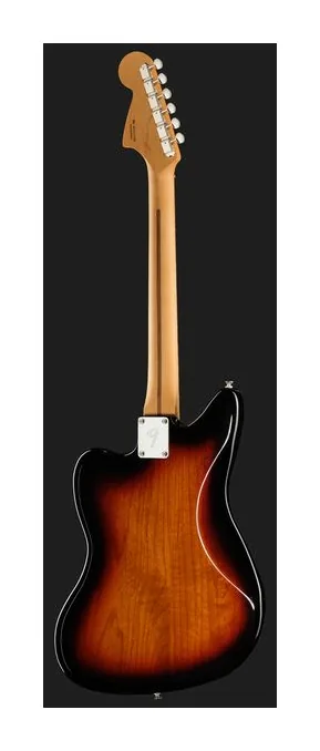 Fender Player II Jaguar RW 3TS, paletta con meccaniche e logo