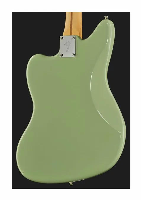 Fender Player II Jaguar RW BCG, corpo e verniciatura in primo piano
