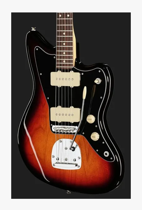 Fender Player II Jazzmaster RW 3TS, paletta con meccaniche e logo