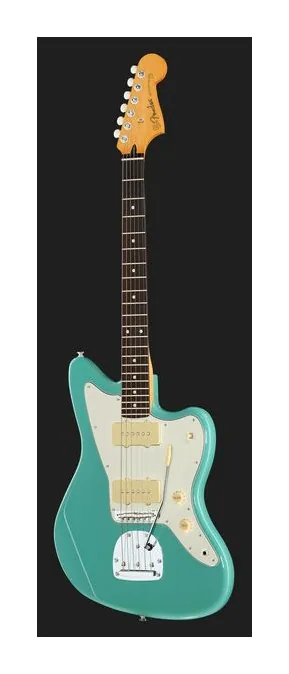 Fender Player II Jazzmaster RW AQB, manico e tastiera visti di lato