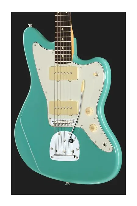 Fender Player II Jazzmaster RW AQB, selettore pickup e jack di uscita