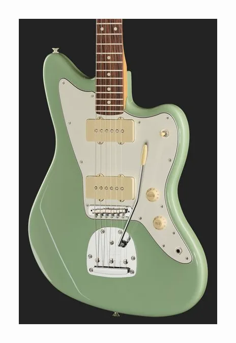 Fender Player II Jazzmaster RW BCG, manico e tastiera visti di lato