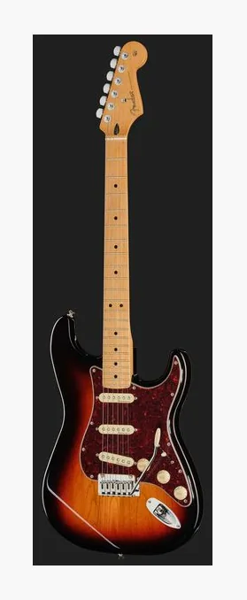 Fender Player II Mod Strat MN 3TS, selettore pickup e jack di uscita