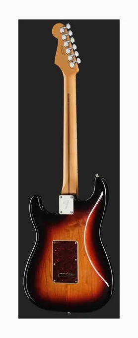 Fender Player II Mod Strat MN 3TS, curve del body viste dall'alto