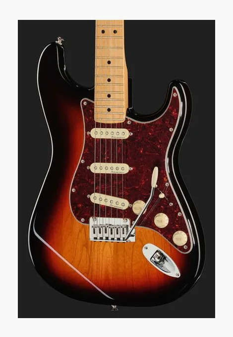 Fender Player II Mod Strat MN 3TS, selettore pickup e jack di uscita