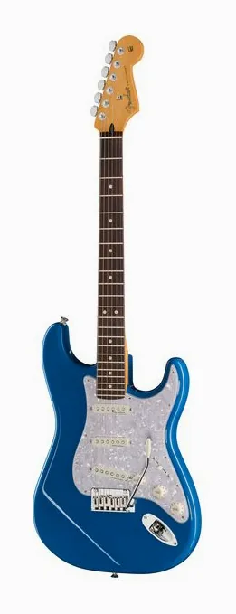 Fender Player II Mod Strat RW ELB fotografato frontalmente