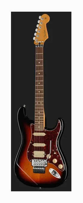 Fender Player II Mod Strat FR RW 3TS, corpo e verniciatura in primo piano