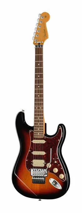 Fender Player II Mod Strat FR RW 3TS in primo piano frontale