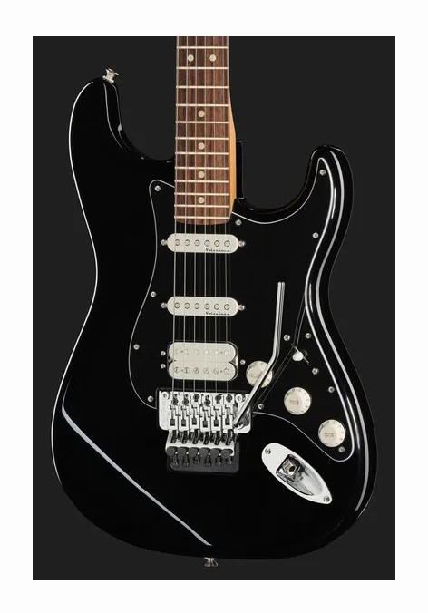 Fender Player II Mod Strat FR RW DSK, paletta con meccaniche e logo