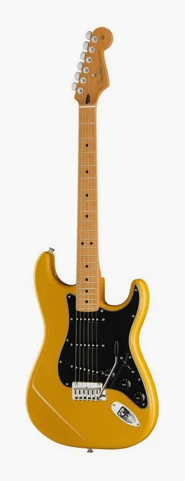Fender Player II Mod Strat MN SSY in primo piano frontale