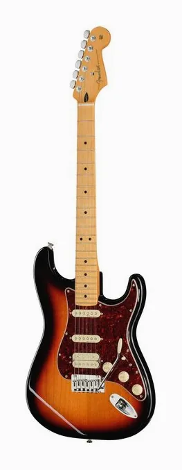 Fender Player II Mod Strat HSS MN 3TS fotografato frontalmente