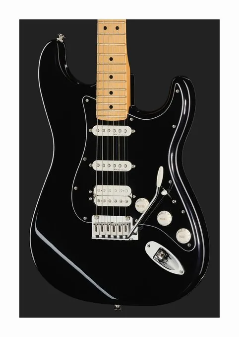 Fender Player II Mod Strat HSS MN DSK, paletta con meccaniche e logo