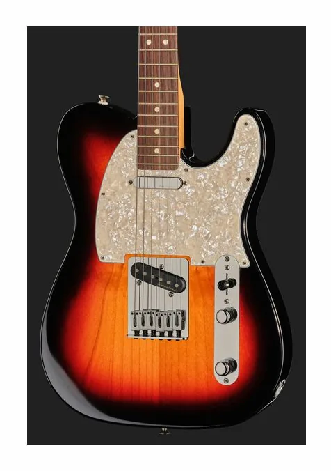 Fender Player II Mod Tele RW 3TS, vista posteriore del corpo