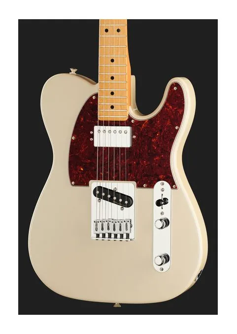 Fender Player II Mod Tele SH MN OLP, corpo e verniciatura in primo piano
