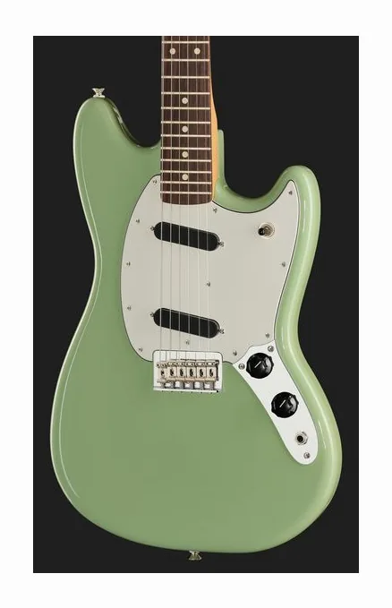 Fender Player II Mustang RW BCG, selettore pickup e jack di uscita