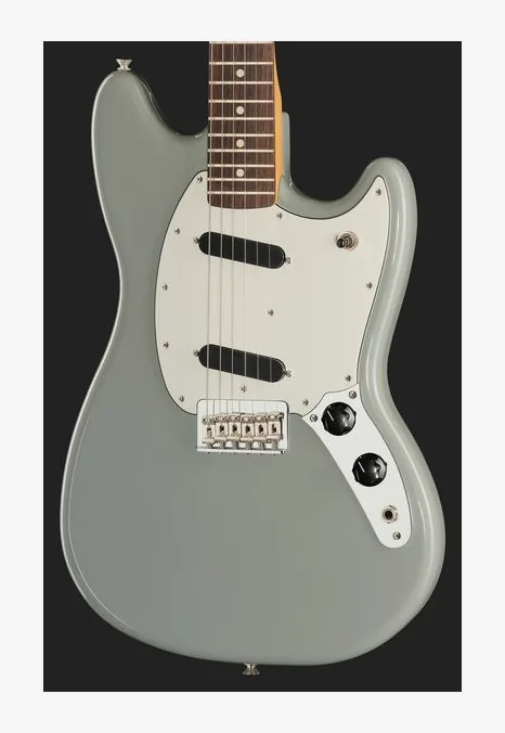 Fender Player II Mustang CGR, manico e tastiera visti di lato