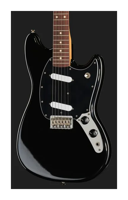 Fender Player II Mustang RW BLK, profilo laterale del corpo