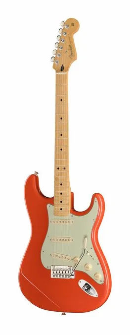Fender Player II Strat MN RLO fotografato frontalmente