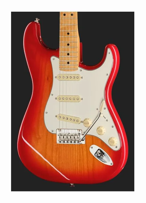 Fender Player II Strat MN ACB, curve del body viste dall'alto