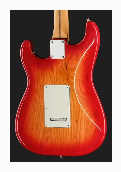 Fender Player II Strat MN ACB, curve del body viste dall'alto