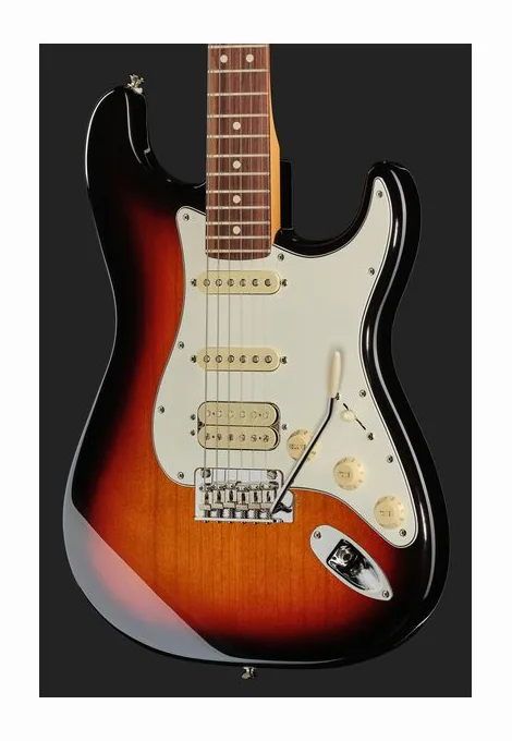 Fender Player II Strat HSS RW 3TS, capotasto e prime posizioni della tastiera