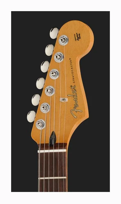 Fender Player II Strat HSS RW PWT, paletta con meccaniche e logo