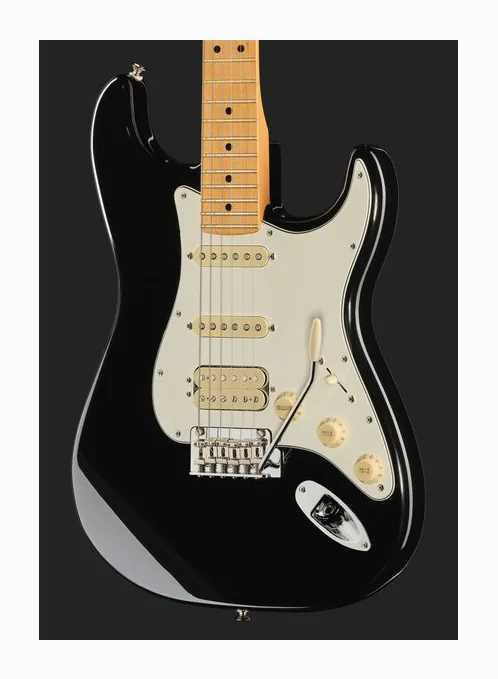 Fender Player II Strat HSS MN BLK, capotasto e prime posizioni della tastiera