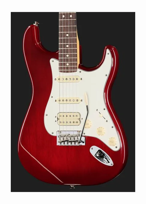 Fender Player II Strat HSS RW TCB, capotasto e prime posizioni della tastiera
