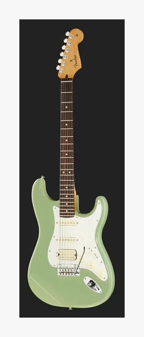 Fender Player II Strat HSS RW BCG, manico e tastiera visti di lato