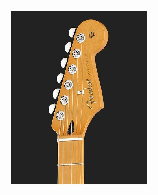 Fender Player II Strat MN LPB, paletta con meccaniche e logo