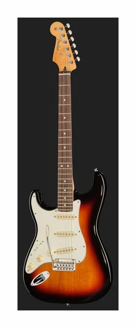 Fender Player II Strat LH RW 3TS, profilo laterale del corpo