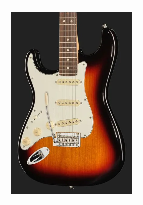 Fender Player II Strat LH RW 3TS, selettore pickup e jack di uscita