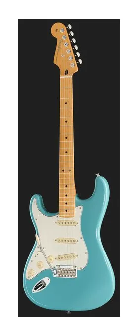 Fender Player II Strat LH MN AQB, capotasto e prime posizioni della tastiera